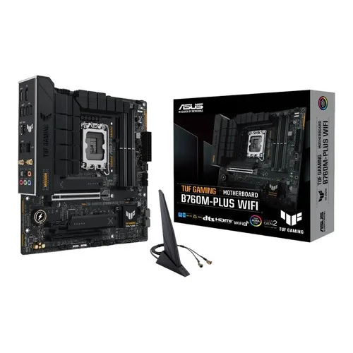 Asus TUF B760M-PLUS GAMING WIFI II Motherboard Micro ATX με Intel 1700 Socket 90MB1HE0-M0EAY0 - Image 1
