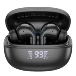 Hoco EQ5 Energy Earbud Bluetooth Handsfree Ακουστικά με Θήκη Φόρτισης Μαύρα