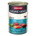 Animonda Grancarno Υγρή Τροφή Σκύλων σε Κονσέρβα με Σολομό χωρίς Σιτηρά & Γλουτένη 400gr DLPANMKAM0005