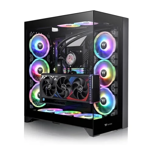 20240213124720_thermaltake_cte_e600_mx_gaming_midi_tower_kouti_ypologisti_me_rgb_fotismo_snow Thermaltake CTE E600 MX Gaming Midi Tower Κουτί Υπολογιστή με RGB Φωτισμό Μαύρο - Image 1