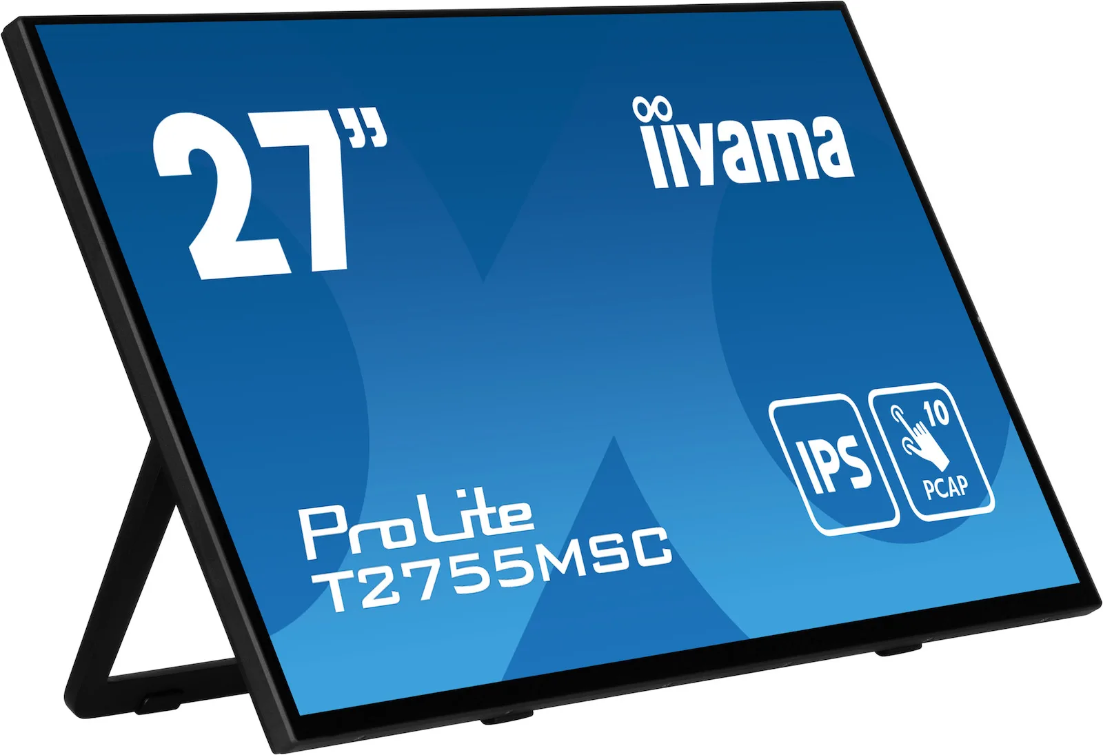Iiyama ProLite T2755MSC-B1 IPS Touch Φορητό Monitor 27" FHD 1920x1080 με Χρόνο Απόκρισης 5ms GTG - Image 1
