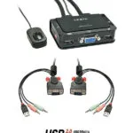 Lindy KVM & Data Switch 42342