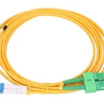 Extralink Καλώδιο Οπτικής Ίνας SC/APC-LC/UPC 1m Κίτρινο 1τμχ EX.14282