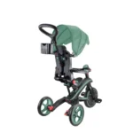 Globber Explorer Trike Πτυσσόμενο & Μετατρεπόμενο για 10 Μηνών Olive 732-104