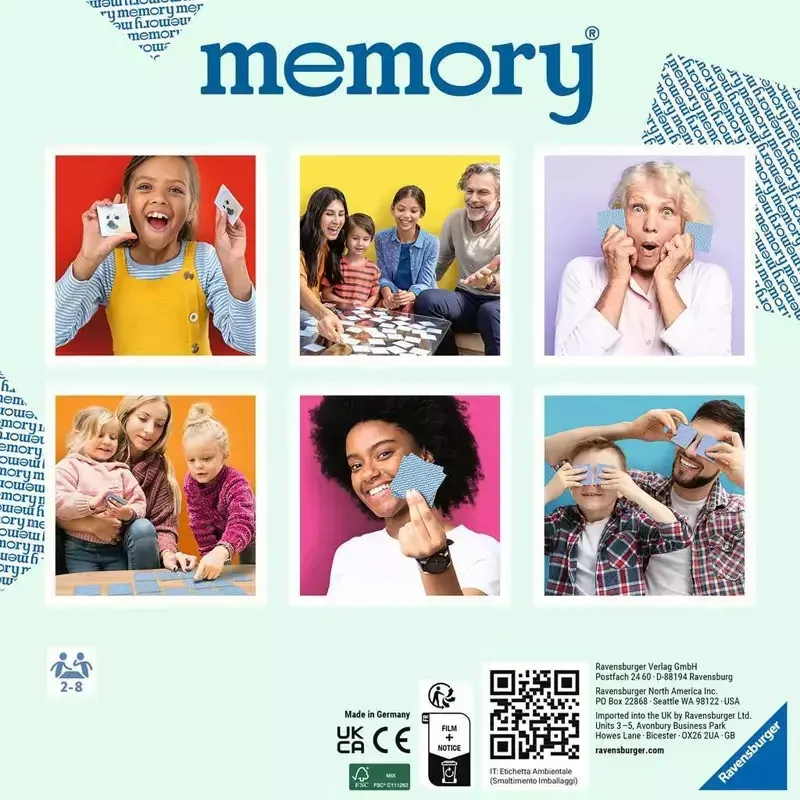 20240214152227_042748ca Επιτραπέζιο Παιχνίδι Memory Μπλούι για 1+ Παίκτες 3+ Ετών 22646 (EN) Ravensburger - Image 1