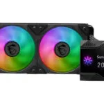 MSI MPG CORELIQUID D240 Υδρόψυξη Επεξεργαστή Διπλού Ανεμιστήρα 120mm για Socket AM4/AM5/1700/1200/115x με ARGB Φωτισμό