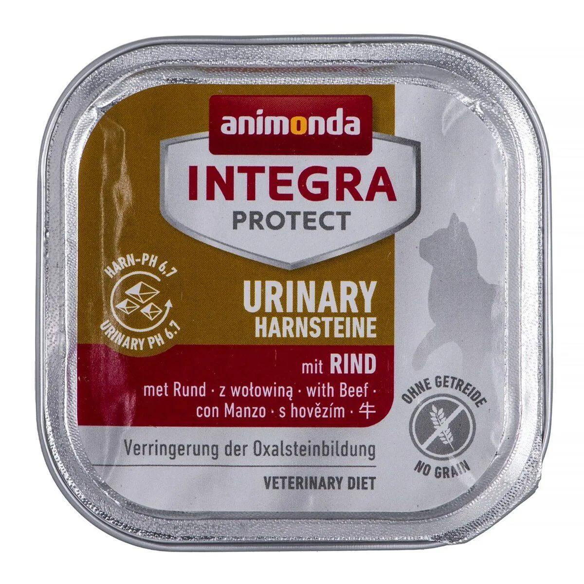 Animonda Protect Υγρή Τροφή για Ενήλικες Γάτες σε Ταψάκι με Γαλοπούλα, Κοτόπουλο, Λαχανικά και Πατάτες χωρίς Γλουτένη 100gr - Image 1