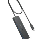 Anker USB 2.0 Hub 4 Θυρών με σύνδεση USB-C (A8309G11)