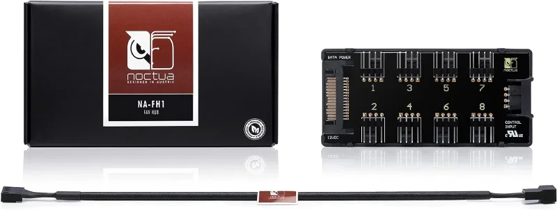 20240222110034_09f10e1b Noctua Na-fh1 8 Channel Pwm Fan Hub NA-FH1 - Image 1