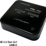 LC-Power Docking Station για 2 Σκληρούς Δίσκους PCIe/SATA M.2 (2230)" / M.2 (2242)" / M.2 (2260)" / M.2 (2280)" με σύνδεση USB 3.2 (LC-DOCK-M2-NVME)