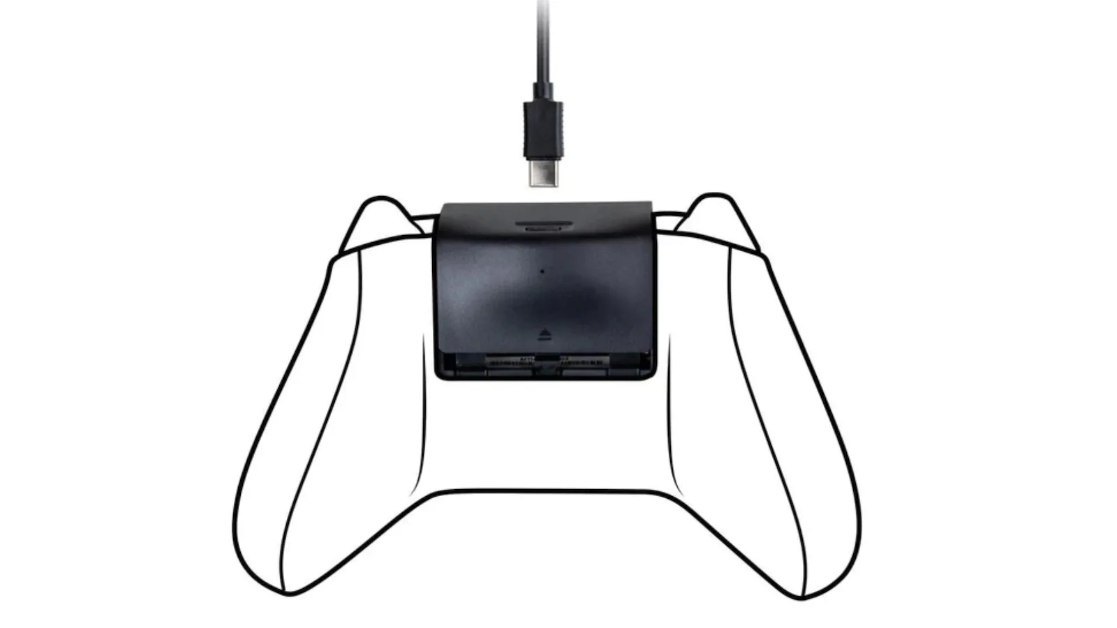 20240223112850_4c844caa Bigben Interactive Rechargeable Battery Pack Bigben (xbox Series X/s) Μπαταρία σε Μαύρο χρώμα - Image 1