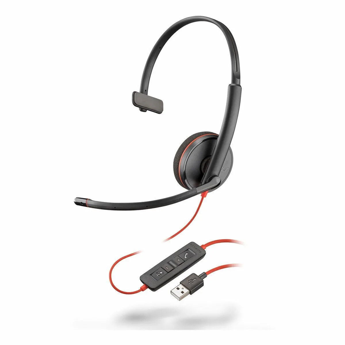 Plantronics Blackwire 3210 On Ear Multimedia Ακουστικά με μικρόφωνο και σύνδεση USB-A - Image 1