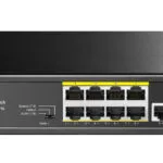 Cudy GS1010P Unmanaged L2 PoE+ Switch με 8 Θύρες Ethernet