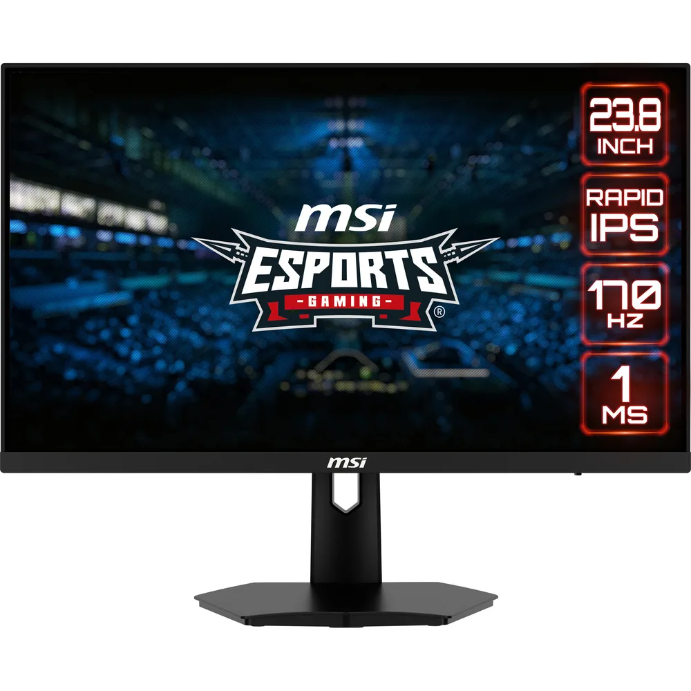 MSI G244F E2 IPS Gaming Monitor 23.8" FHD 1920x1080 180Hz με Χρόνο Απόκρισης 1ms GTG - Image 1