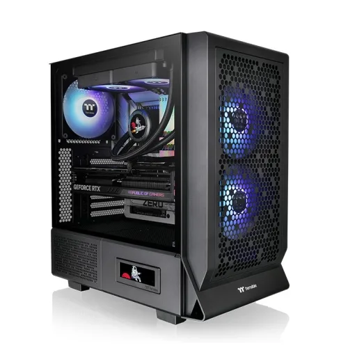 20240227092140_thermaltake_ceres_300_tg_argb_gaming_midi_tower_kouti_ypologisti_me_plaino_parathyro_mayro Thermaltake Ceres 330 TG ARGB Gaming Midi Tower Κουτί Υπολογιστή με Πλαϊνό Παράθυρο Μαύρο - Image 1