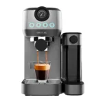 Cecotec Espresso 20 Steel Pro Μηχανή Espresso 1350W Πίεσης 20bar για Cappuccino Ασημί