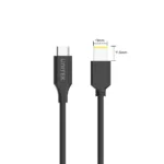 Unitek Καλώδιο DC - DC 1.8m C14115BK-1.8M 1τμχ