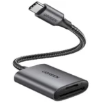 Ugreen CM401 Card Reader Type-C για SD/microSD Γκρι