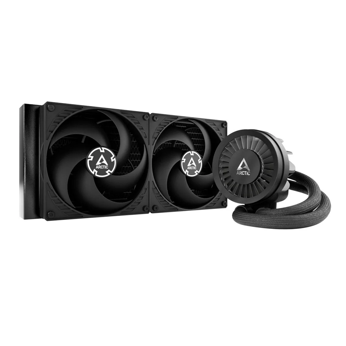Arctic Liquid Freezer III 280 Black Υδρόψυξη Επεξεργαστή Διπλού Ανεμιστήρα 140mm για Socket AM4/AM5/1700 - Image 1
