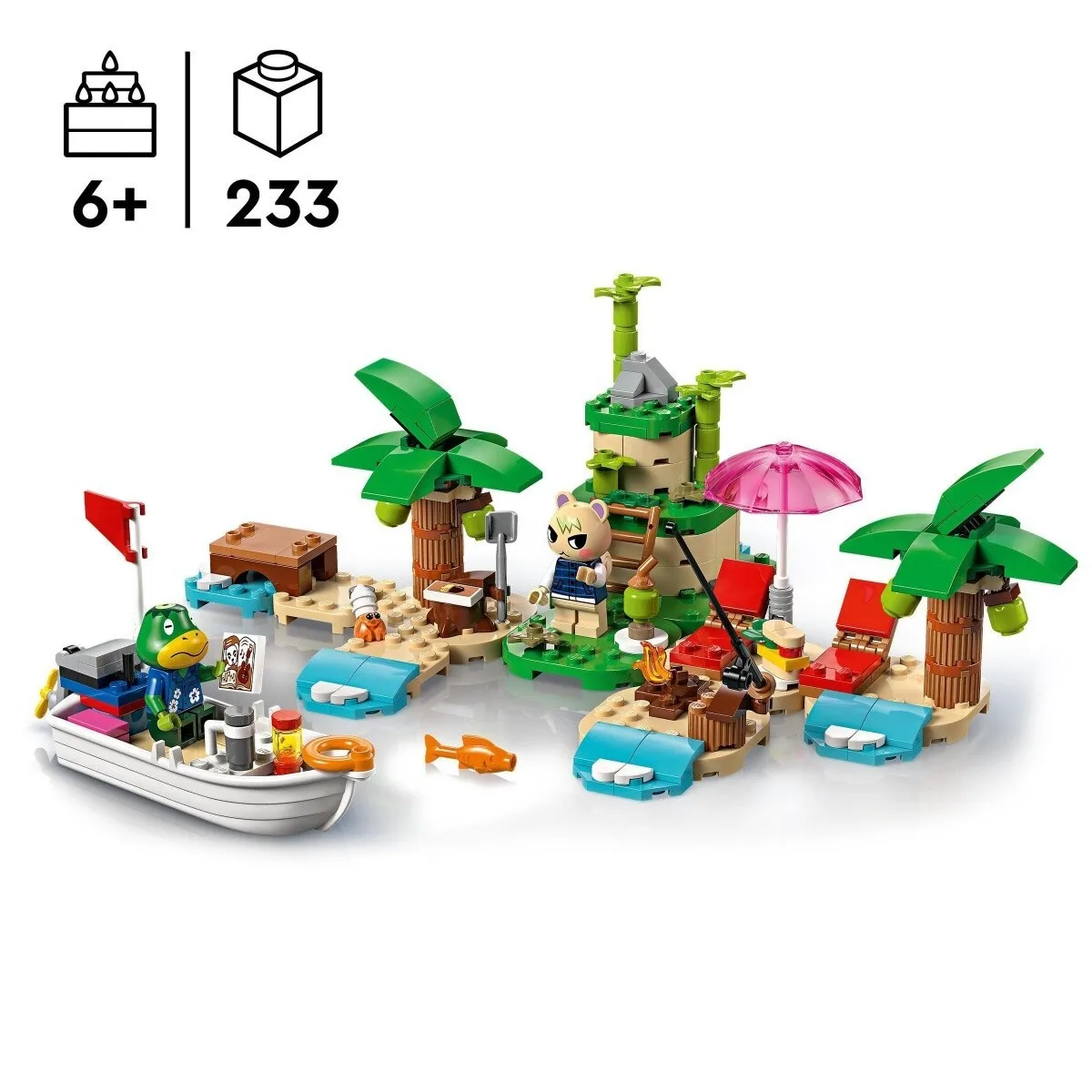 20240228103250_caef12f5 LEGO Animal Crossing Animal Crossing Kapp'n's Island Boat Tour για 6+ Ετών 233τμχ 77048 - Image 1