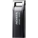 Adata Ur340 64GB USB 2.0 Stick Μαύρο