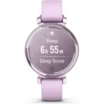 Garmin Lily 2 Aluminium 35mm Αδιάβροχο Smartwatch με Παλμογράφο (Metallic Lilac / Lilac Silicone Band)