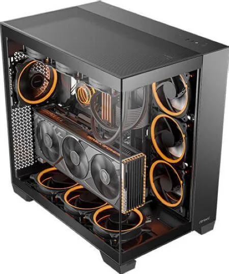 Antec C8 Gaming Full Tower Κουτί Υπολογιστή με Πλαϊνό Παράθυρο Μαύρο - Image 1