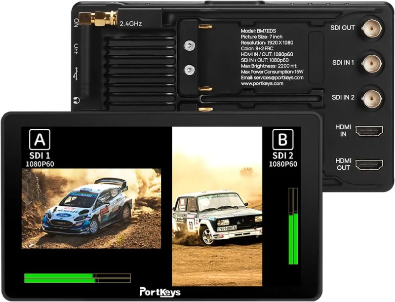 20240229105122_portkeys_monitor_recorder_bm7ii_ds Portkeys Monitor - Recorder BM7II-DS - Image 1
