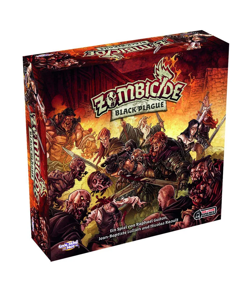 Επιτραπέζιο Παιχνίδι Zombicide: Black Plague για 1-6 Παίκτες 10+ Ετών CMN0003 (GER) Asmodee - Image 1