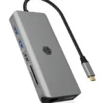 Icy Box IB-DK4061-CPD USB-C Docking Station με HDMI 4K PD Ethernet Γκρι