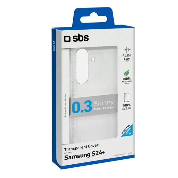 20240301093017_00882dbe SBS 0.3 Skinny Back Cover Σιλικόνης Διάφανο (Galaxy S24+) SKINSAS24PT - Image 1