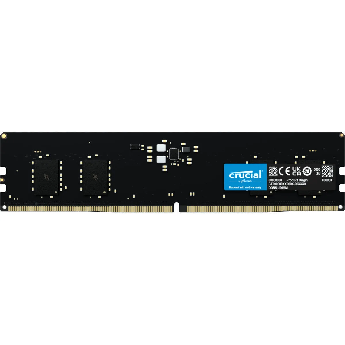 Crucial DDR5 με Module 1x8GB και Ταχύτητα 5600 για Desktop CT8G56C46U5 - Image 1