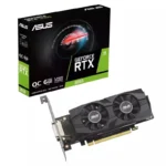Asus GeForce RTX 3050 6GB GDDR6 LP BRK OC Edition Κάρτα Γραφικών 90YV0KQ0-M0NA00