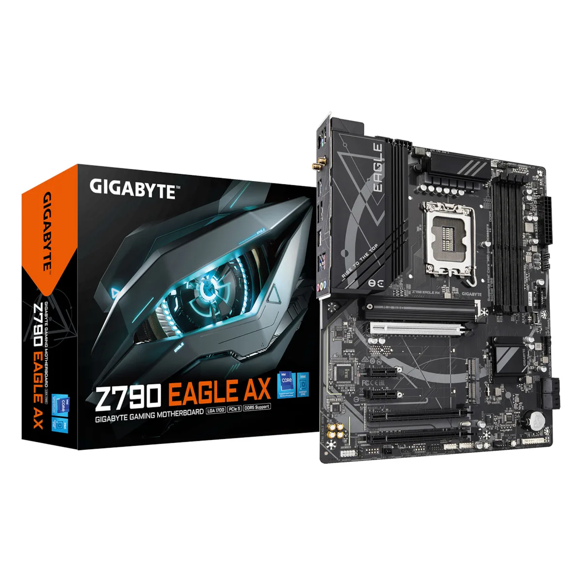 Gigabyte Z790 Eagle AX rev. 1.0 Wi-Fi Motherboard ATX με Intel 1700 Socket - Image 1