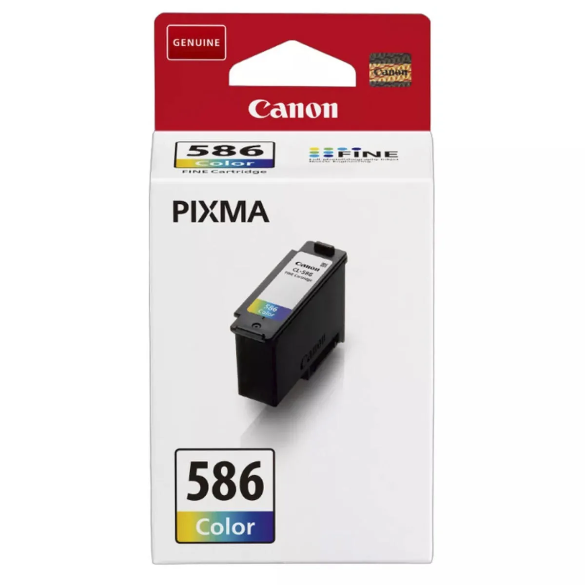 Canon CL-586 Γνήσιο Μελάνι Εκτυπωτή InkJet Πολλαπλό (Color) (6227C001) - Image 1