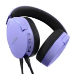 Trust GXT490 Fayzo Over Ear Gaming Headset με σύνδεση USB Μωβ