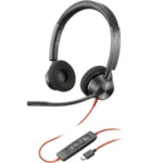 Poly Blackwire 3320 On Ear Multimedia Ακουστικά με μικρόφωνο και σύνδεση USB-C