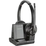 Poly Savi 8200 UC Ασύρματα On Ear Multimedia Ακουστικά με μικρόφωνο και σύνδεση Bluetooth