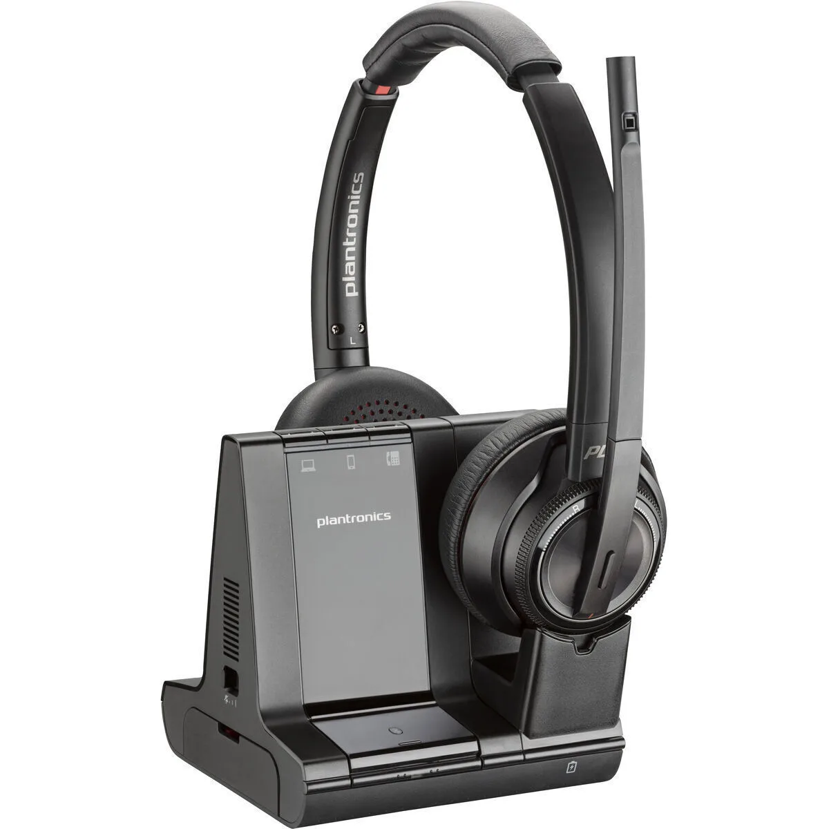Poly Savi 8200 UC Ασύρματα On Ear Multimedia Ακουστικά με μικρόφωνο και σύνδεση Bluetooth - Image 1