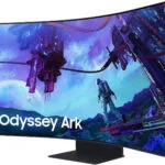 Samsung Odyssey Ark G97NC VA HDR Curved Gaming Monitor 55" 4K 3840x2160 165Hz με Χρόνο Απόκρισης 1ms GTG