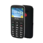 Olympia Sun Dual SIM Κινητό με Μεγάλα Κουμπιά Μαύρο