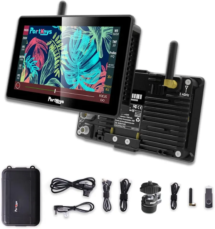 20240307163416_portkeys_monitor_recorder_bm5iii_wr Portkeys Monitor - Recorder BM5III-WR - Image 1