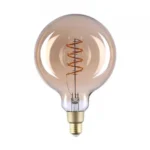 Shelly Smart Λάμπα Vintage LED 4W για Ντουί E27 και Σχήμα G125 Θερμό Λευκό 260lm Dimmable