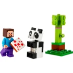 LEGO Minecraft Steve & Baby Panda για 6+ Ετών 30672