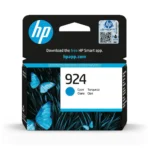 HP 924 Γνήσιο Μελάνι Εκτυπωτή InkJet Κυανό (4K0U3NE)