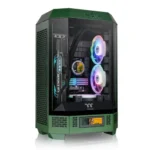 Thermaltake The Tower 300 Gaming Micro Tower Κουτί Υπολογιστή με Πλαϊνό Παράθυρο και RGB Φωτισμό Racing Green