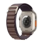 Apple Watch Ultra 2 Titanium 49mm Αδιάβροχο με eSIM και Παλμογράφο (Indigo Alpine Loop - Small)