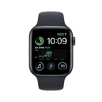 Apple Watch SE 2023 Aluminium 44mm Αδιάβροχο με Παλμογράφο (Midnight με Midnight Sport Band - M/L)