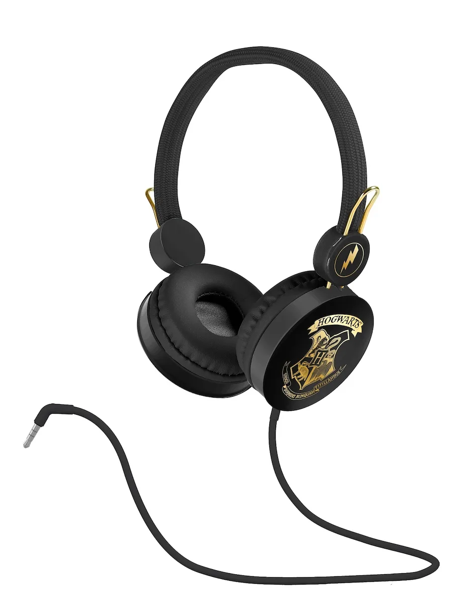 OTL Harry Potter Hogwarts Ενσύρματα Παιδικά On Ear Ακουστικά Μαύρα - Image 1