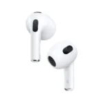Apple AirPods (3rd generation) with Lightning Charging Case Earbud Bluetooth Handsfree Ακουστικά με Αντοχή στον Ιδρώτα και Θήκη Φόρτισης Λευκά